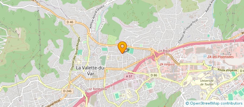 localisation de l'entreprise MINATEN à LA VALETTE-DU-VAR