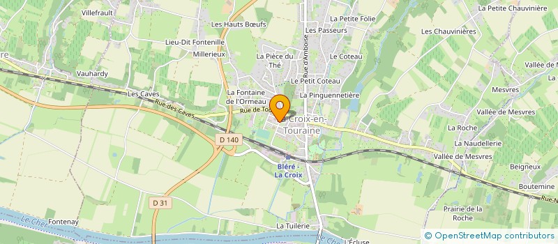 localisation de l'entreprise MINATISI à LA CROIX-EN-TOURAINE