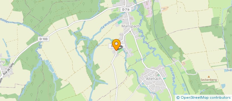 localisation de l'entreprise MINATO  MANSPACH