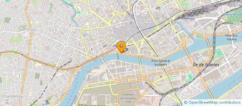 localisation de l'entreprise MINAUD-TOUCHARD à NANTES