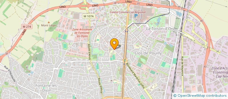 localisation de l'entreprise MINAUDERIC à DIJON