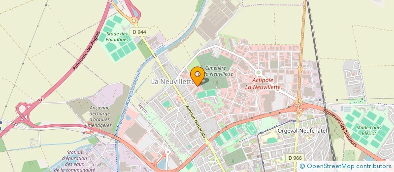 localisation de l'entreprise MINAUX à REIMS