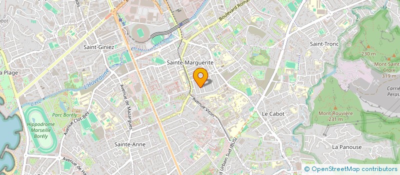 localisation de l'entreprise MINC TOMASINI à MARSEILLE