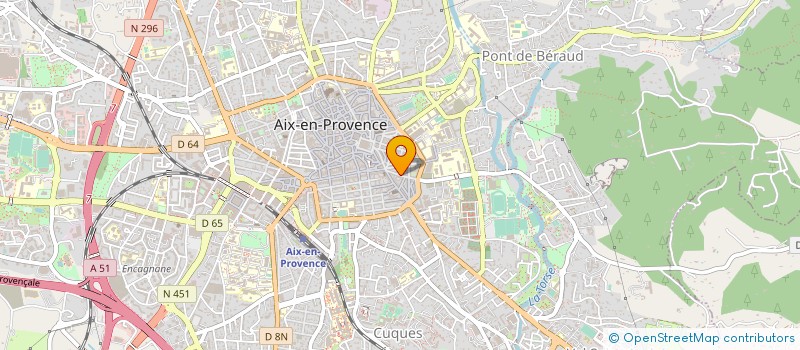 localisation de l'entreprise MINCEUR CONCEPT à AIX EN PROVENCE