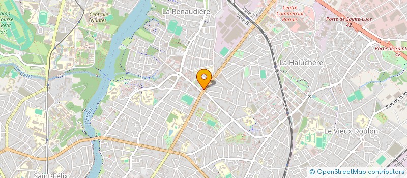 localisation de l'entreprise MINCEUR ET BIEN ETRE à NANTES