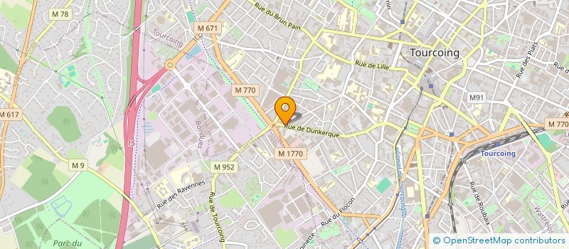 localisation de l'entreprise MINCIA à TOURCOING