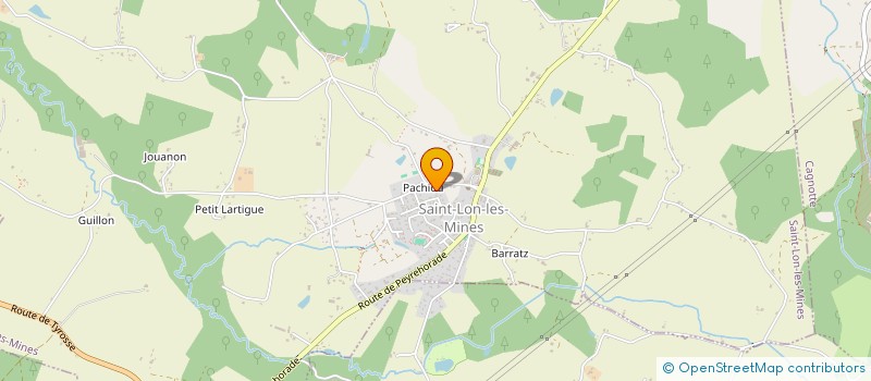 localisation de l'entreprise MINCK  SAINT-LON-LES-MINES