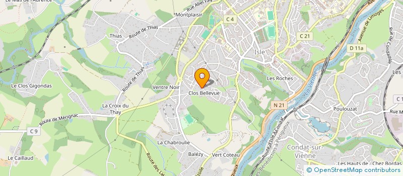 localisation de l'entreprise MIND APP  ISLE