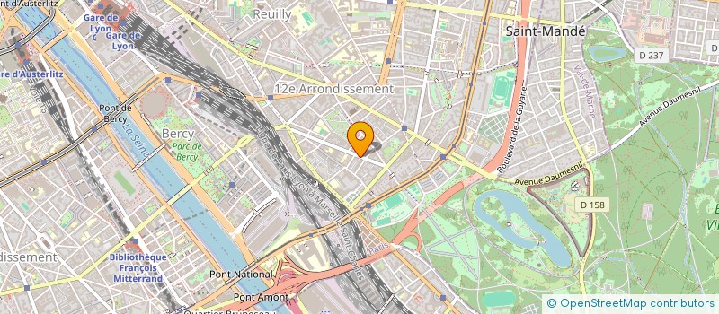 localisation de l'entreprise MIND MEDIA à PARIS