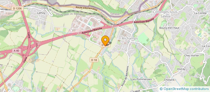 localisation de l'entreprise MIND MICROTECHNOLOGIES POUR L INDUSTRIE à ARCHAMPS