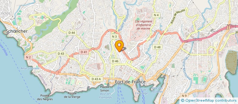 localisation de l'entreprise MIND'OR SOLUTIONS  LE LAMENTIN