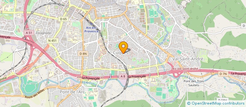 localisation de l'entreprise MIND & RUN à AIX-EN-PROVENCE
