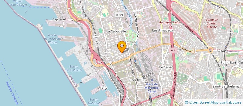 localisation de l'entreprise MIND TECH SERVICES à MARSEILLE