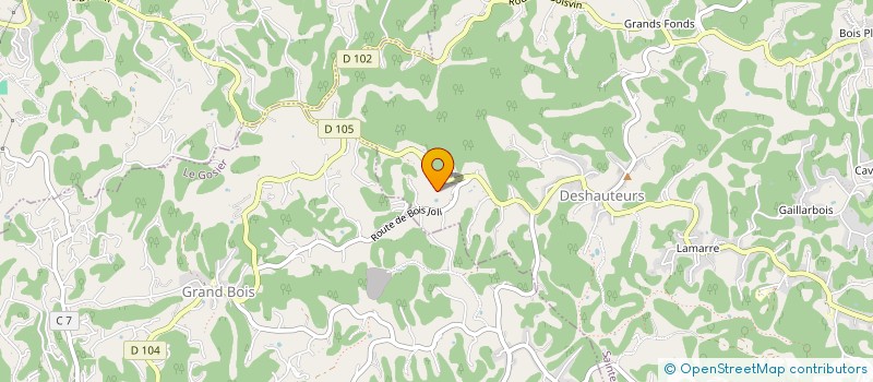 localisation de l'entreprise MIND TO WALL  SAINTE-ANNE