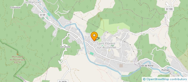 localisation de l'entreprise MIND YOUR HEAD  SAINT-FLORENT-SUR-AUZONNET