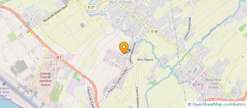 localisation de l'entreprise MIND7FIRST  SAINT-PIERRE