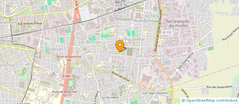 localisation de l'entreprise MINDATA CONSULTING  VAULX-EN-VELIN