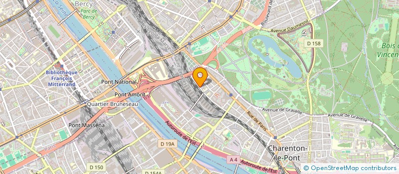 localisation de l'entreprise MINDFRA à CHARENTON-LE-PONT
