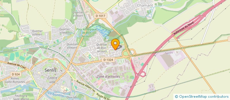 localisation de l'entreprise MINDFUL IMPACT  SENLIS