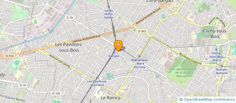 localisation de l'entreprise MINDGRAIL  LES PAVILLONS-SOUS-BOIS