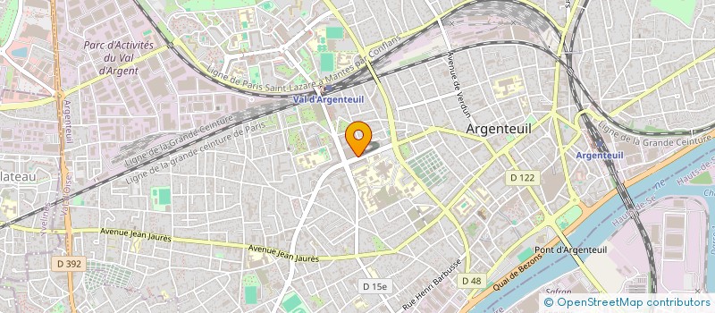 localisation de l'entreprise MINDKOL  ARGENTEUIL