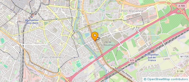 localisation de l'entreprise MINDLY SAFE WORKING à MONTPELLIER