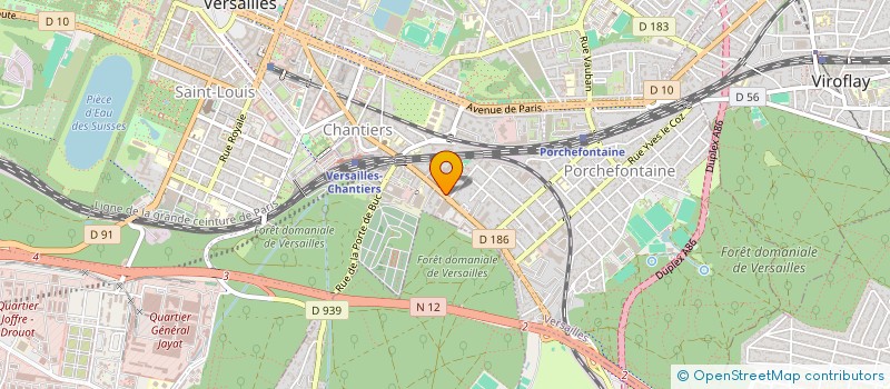 localisation de l'entreprise MINDOWAI à VERSAILLES