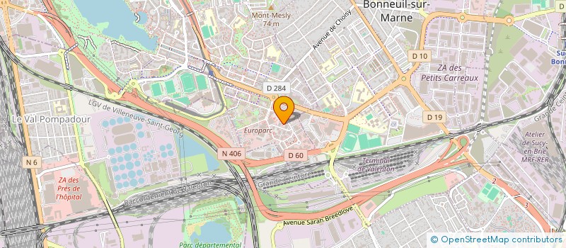 localisation de l'entreprise MINDRAY MEDICAL FRANCE SARL  CRETEIL