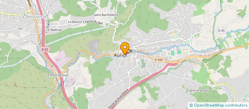 localisation de l'entreprise MINDS  AURIOL