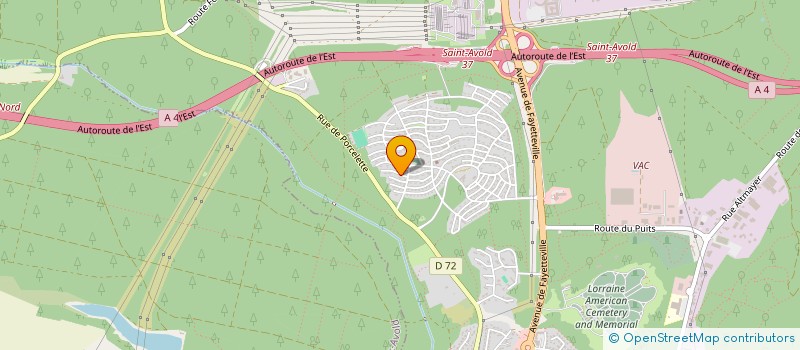 localisation de l'entreprise MINDS  SAINT-AVOLD