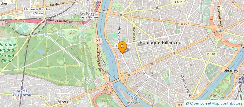 localisation de l'entreprise MINDSCAPE à BOULOGNE-BILLANCOURT