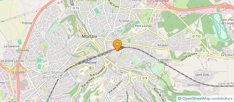 localisation de l'entreprise MINDSET ASSOCIES à MORLAIX