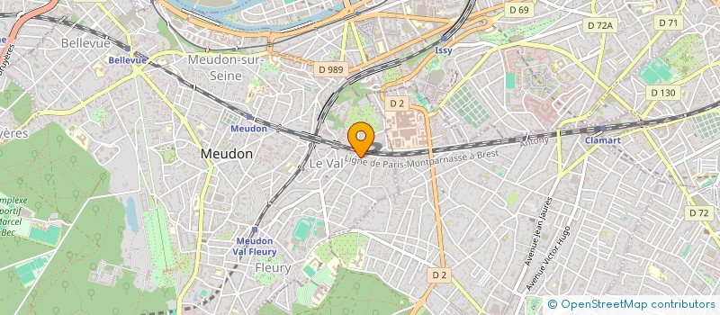 localisation de l'entreprise MINDSITIVE à MEUDON