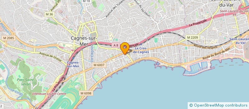 localisation de l'entreprise MINDWAKE ENTERTAINMENT à CAGNES-SUR-MER