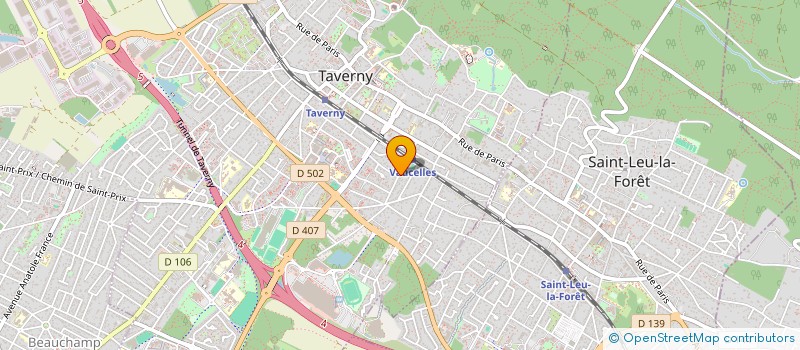 localisation de l'entreprise MINDWEE à TAVERNY