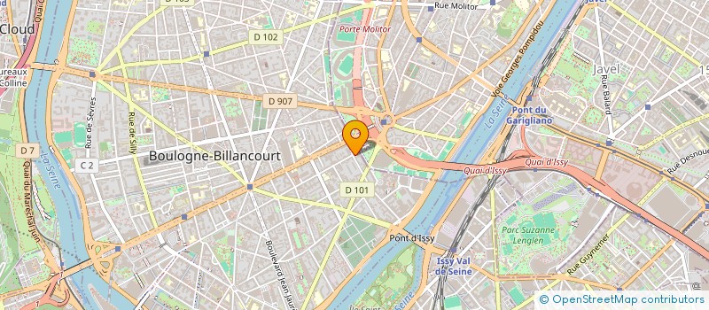 localisation de l'entreprise MINE à BOULOGNE-BILLANCOURT