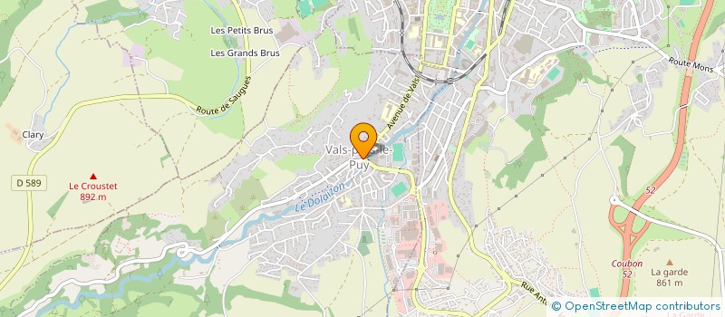 localisation de l'entreprise MINE DE RIEN à VALS-PRES-LE-PUY