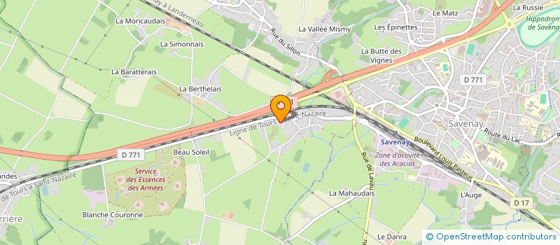 localisation de l'entreprise MINE DE RIEN - L'HYDRE DES ARTS  LA CHAPELLE-LAUNAY