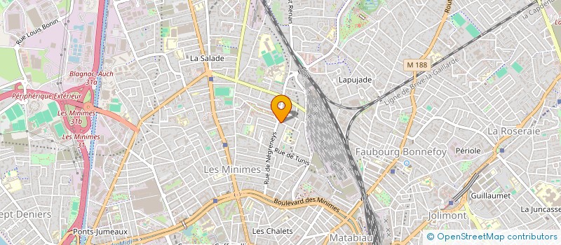 localisation de l'entreprise MINE DE RIEN - RAP ET ECRITURE à TOULOUSE