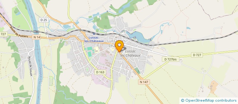 localisation de l'entreprise MINE DE SOI à LUSSAC-LES-CHATEAUX