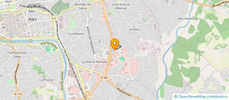 localisation de l'entreprise MINE DE TALENTS à ALES
