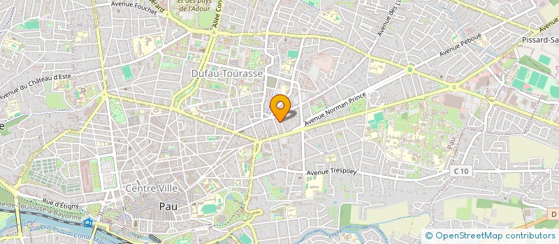 localisation de l'entreprise MINE & MUSE à PAU