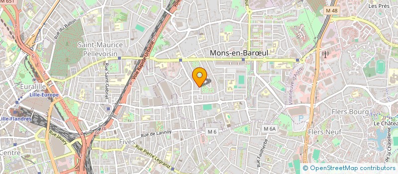 localisation de l'entreprise MINEBOIS  MONS-EN-BARUL