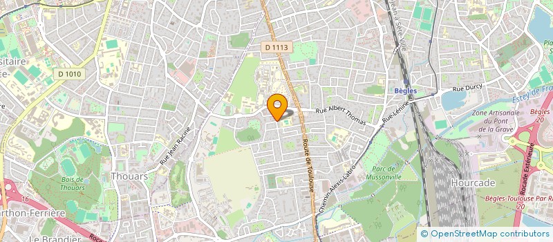 localisation de l'entreprise MINEJULA  VILLENAVE-D'ORNON