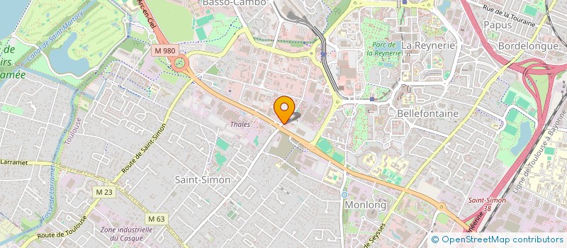 localisation de l'entreprise MINELIS à COLOMIERS