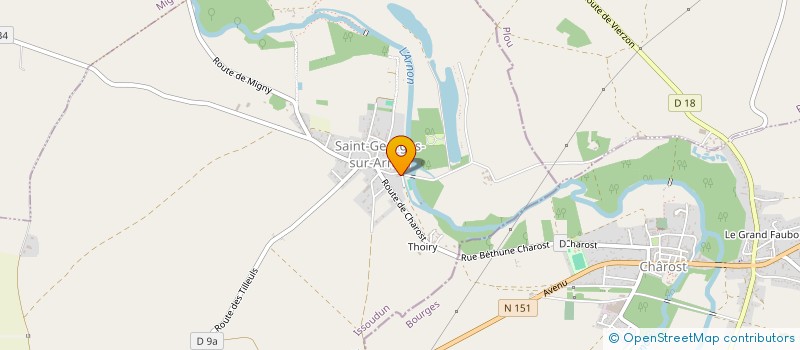 localisation de l'entreprise MINEOLAS à SAINT-GEORGES-SUR-ARNON