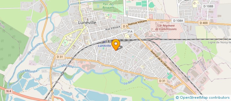localisation de l'entreprise MINERA  LUNEVILLE