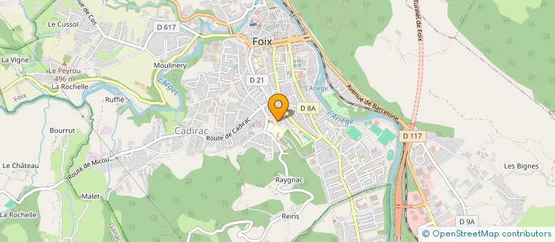 localisation de l'entreprise MINERA CONSULTING à FOIX