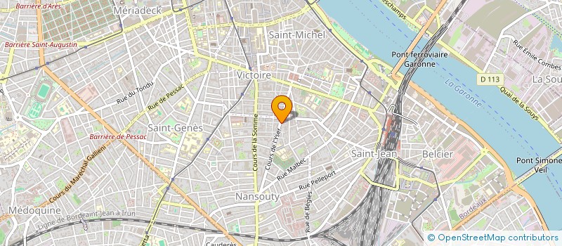 localisation de l'entreprise MINERALOGIQUE à BORDEAUX