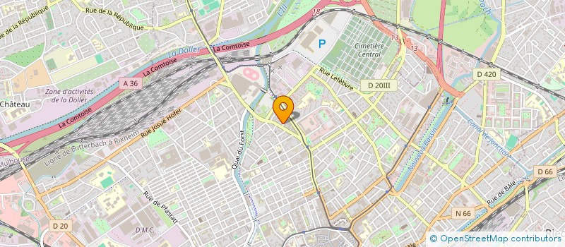 localisation de l'entreprise MINERALSKINBEAUTY  MULHOUSE